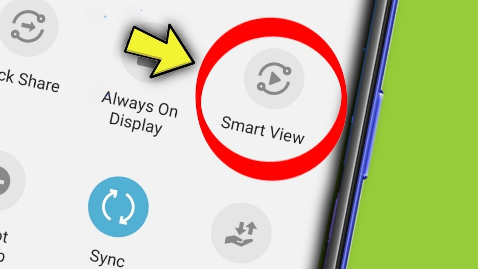 اتصال گوشی سامسونگ از طریق Smart view